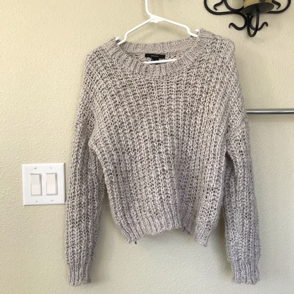 Forever 21 Sweaters - 3 for $25 Forever 21 knitted small grey  sweater